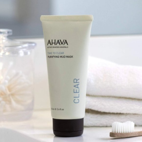 AHAVA Time To Clear Purifying Mud Mask - Picture 1 of 10